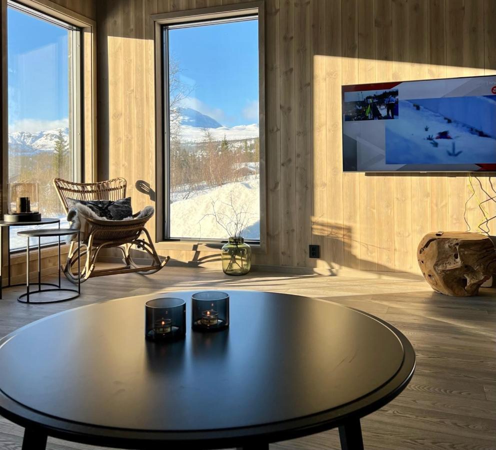 Brand New Cabin On The Sunny Side Of Gaustatoppen With A Great View Tuddal Esterno foto