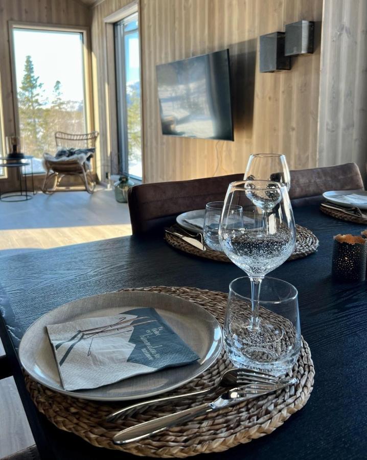 Brand New Cabin On The Sunny Side Of Gaustatoppen With A Great View Tuddal Esterno foto