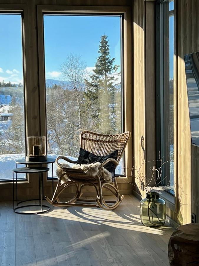 Brand New Cabin On The Sunny Side Of Gaustatoppen With A Great View Tuddal Esterno foto