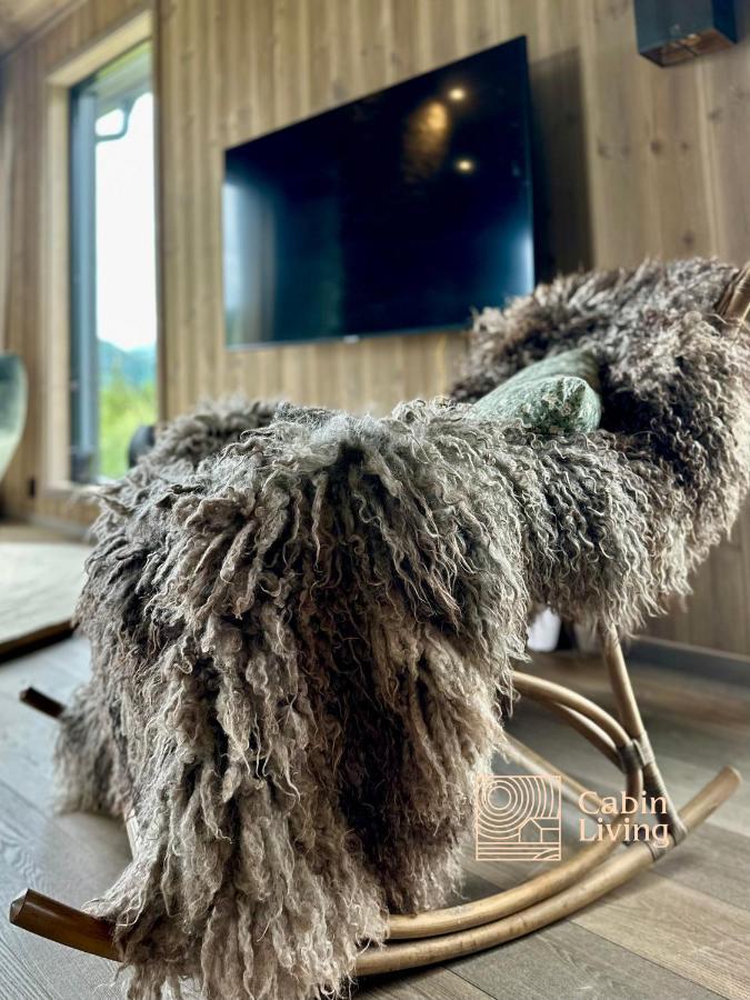 Brand New Cabin On The Sunny Side Of Gaustatoppen With A Great View Tuddal Esterno foto
