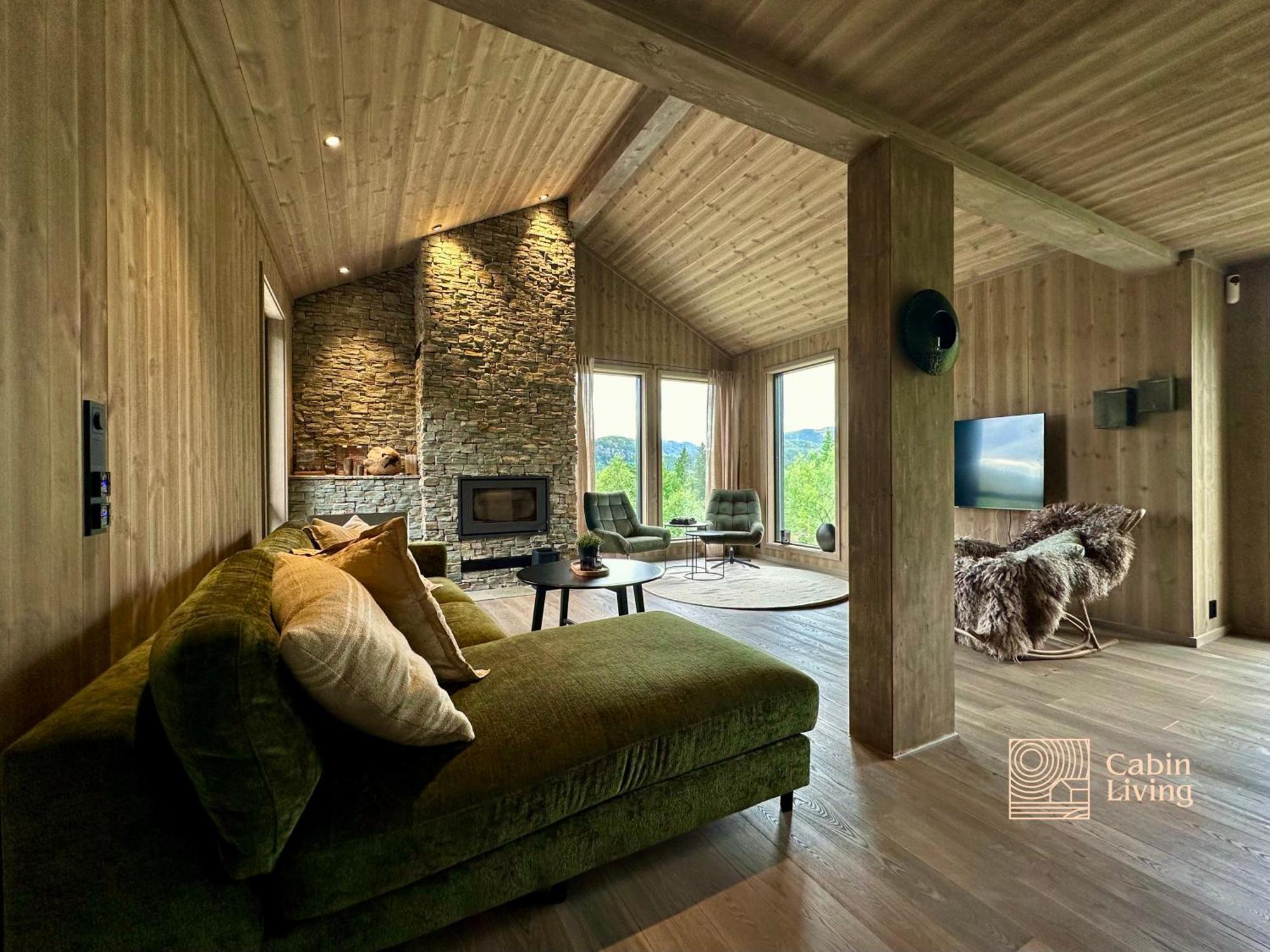 Brand New Cabin On The Sunny Side Of Gaustatoppen With A Great View Tuddal Esterno foto