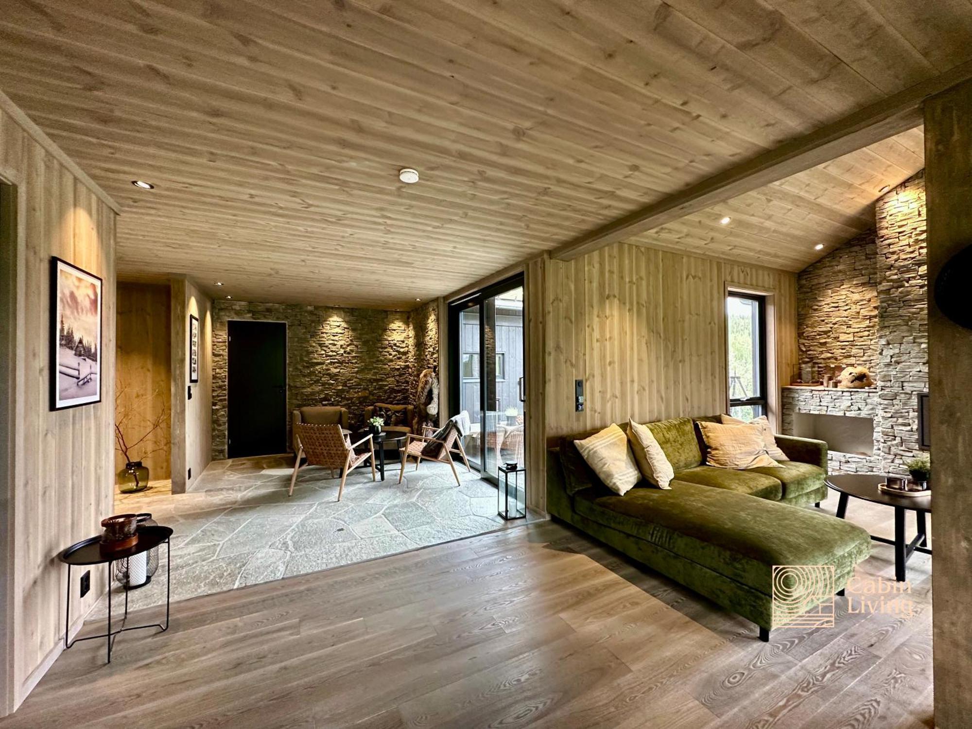 Brand New Cabin On The Sunny Side Of Gaustatoppen With A Great View Tuddal Esterno foto