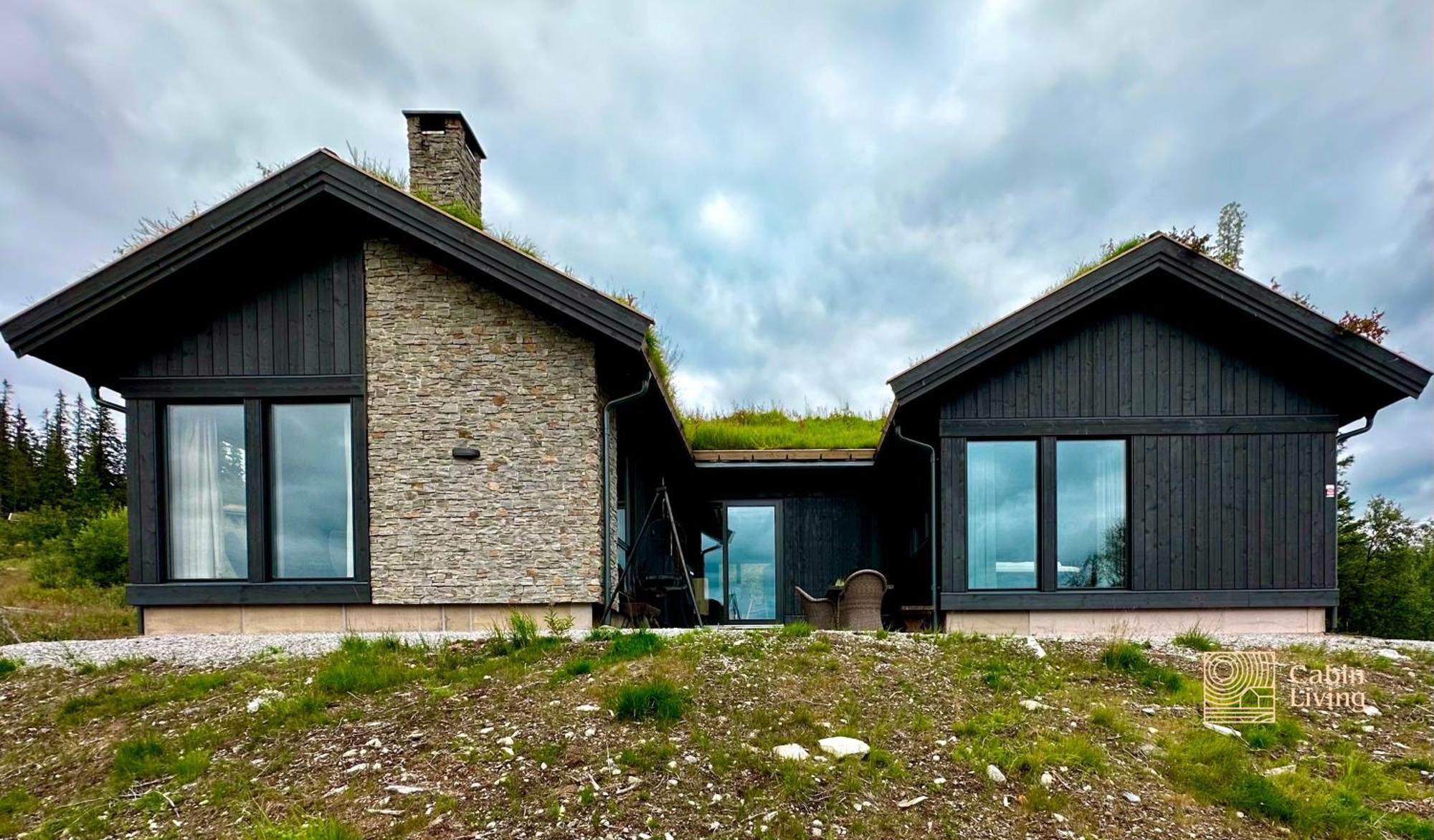 Brand New Cabin On The Sunny Side Of Gaustatoppen With A Great View Tuddal Esterno foto