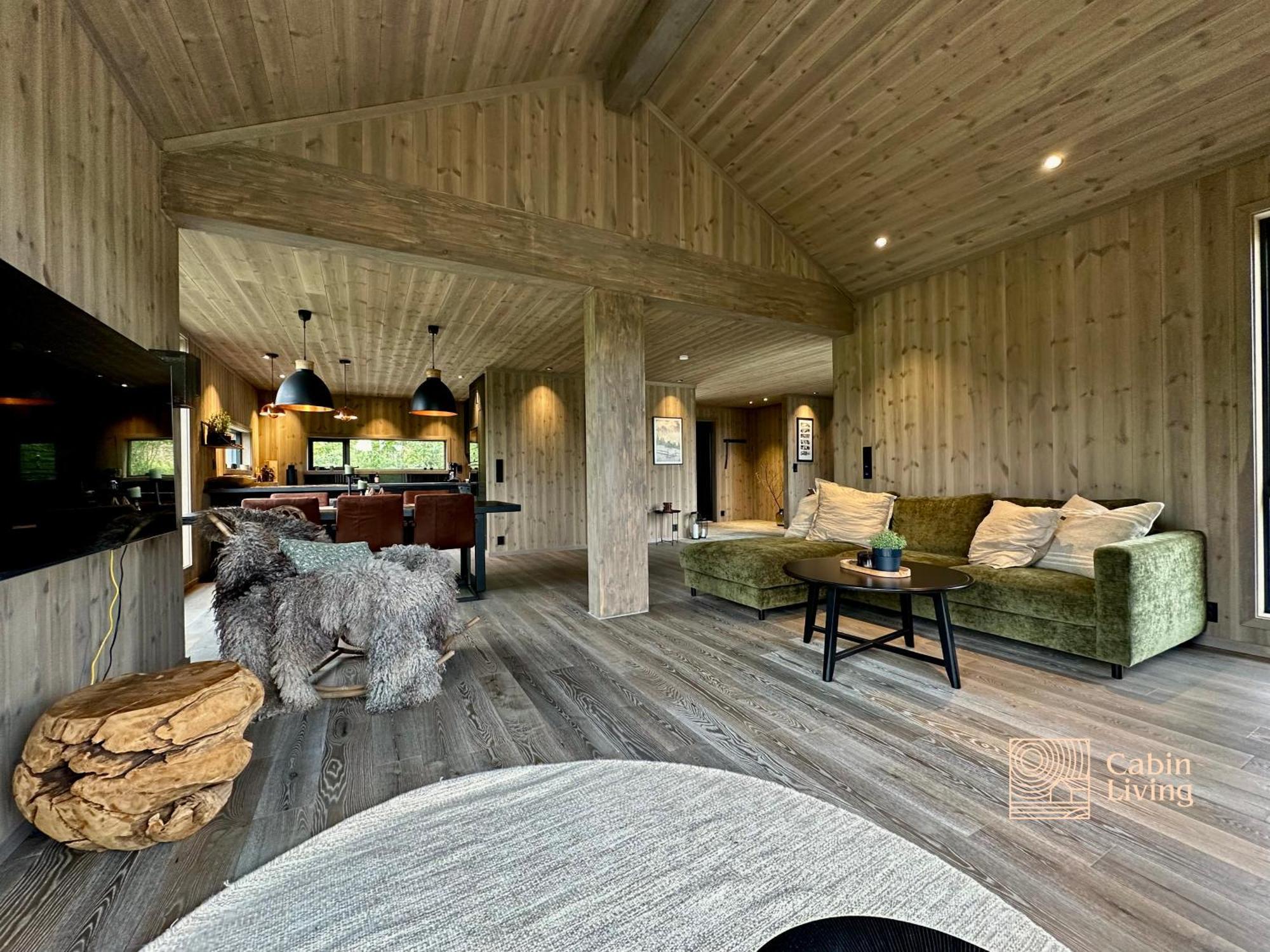 Brand New Cabin On The Sunny Side Of Gaustatoppen With A Great View Tuddal Esterno foto