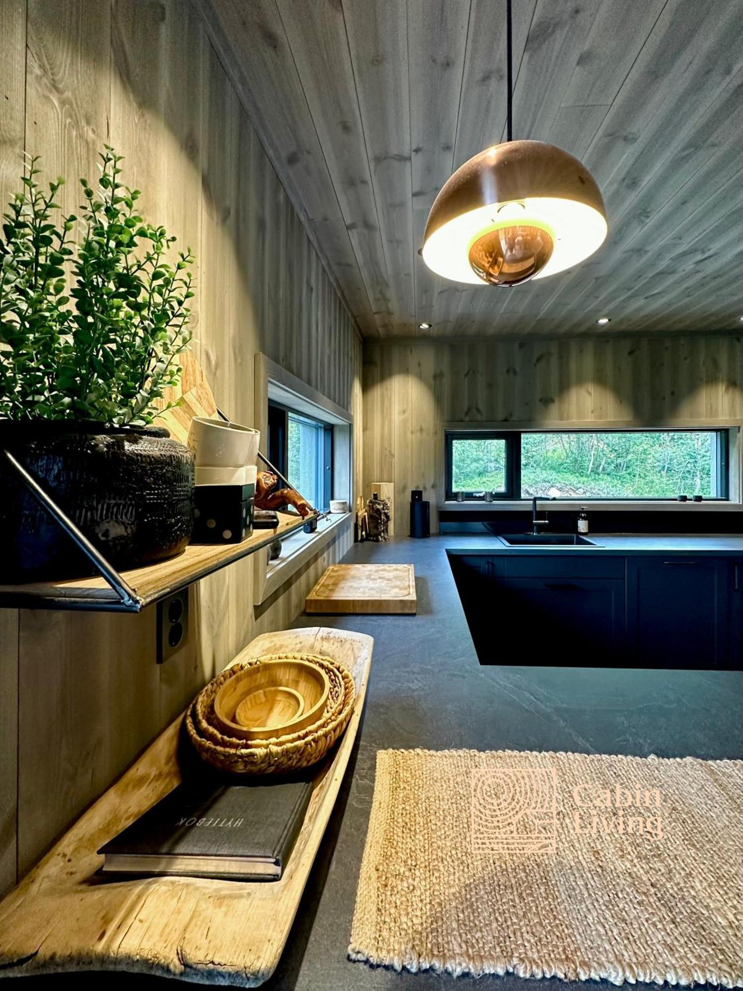 Brand New Cabin On The Sunny Side Of Gaustatoppen With A Great View Tuddal Esterno foto