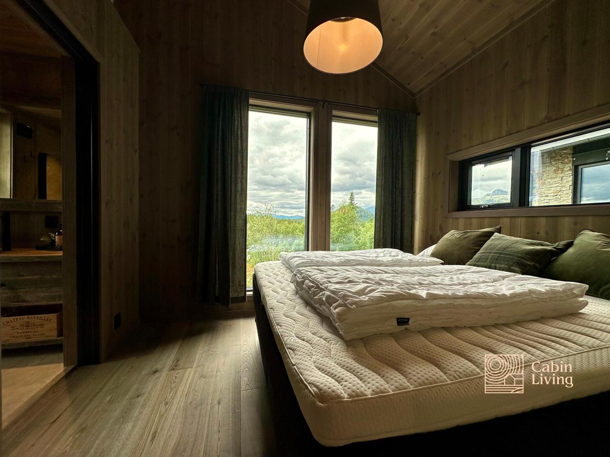 Brand New Cabin On The Sunny Side Of Gaustatoppen With A Great View Tuddal Esterno foto