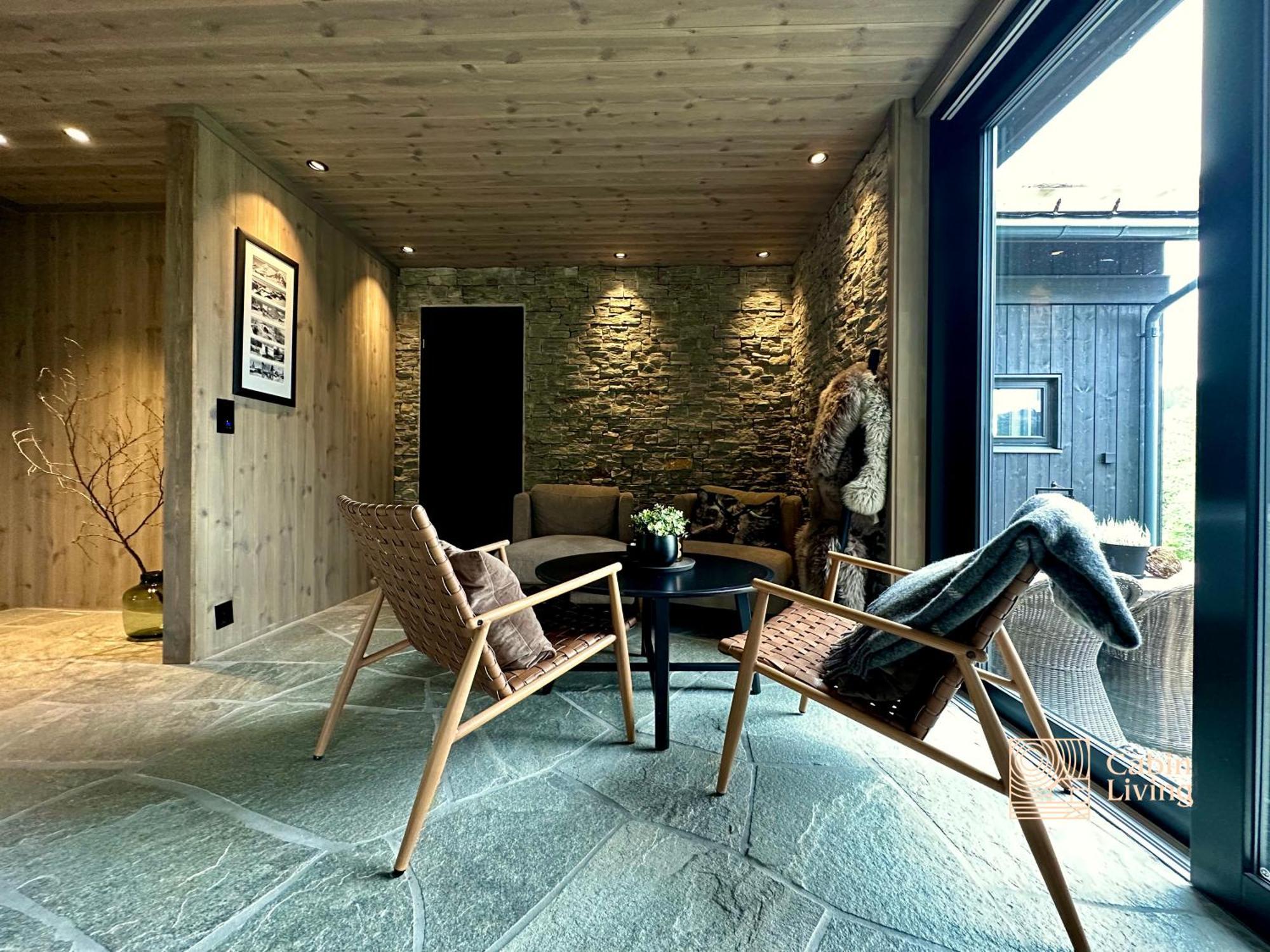 Brand New Cabin On The Sunny Side Of Gaustatoppen With A Great View Tuddal Esterno foto