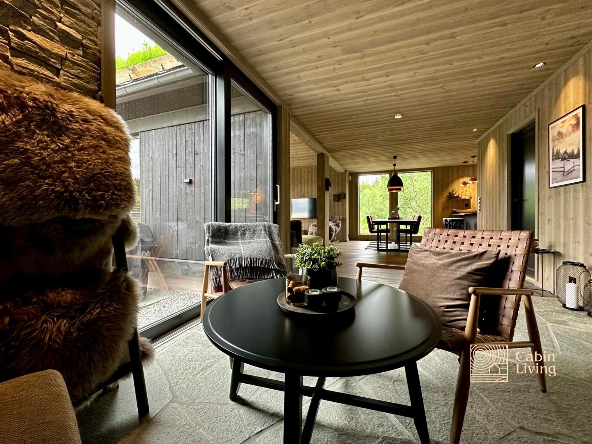 Brand New Cabin On The Sunny Side Of Gaustatoppen With A Great View Tuddal Esterno foto