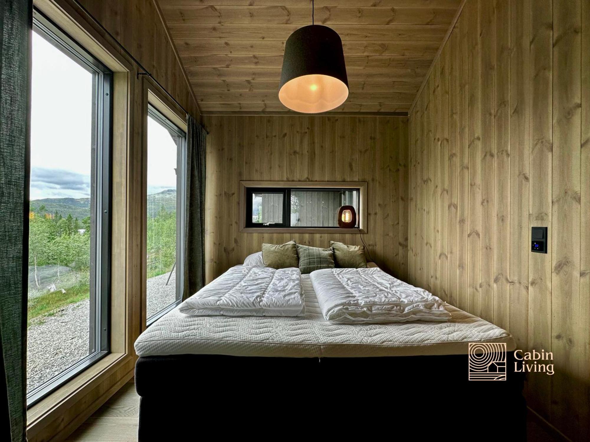 Brand New Cabin On The Sunny Side Of Gaustatoppen With A Great View Tuddal Esterno foto