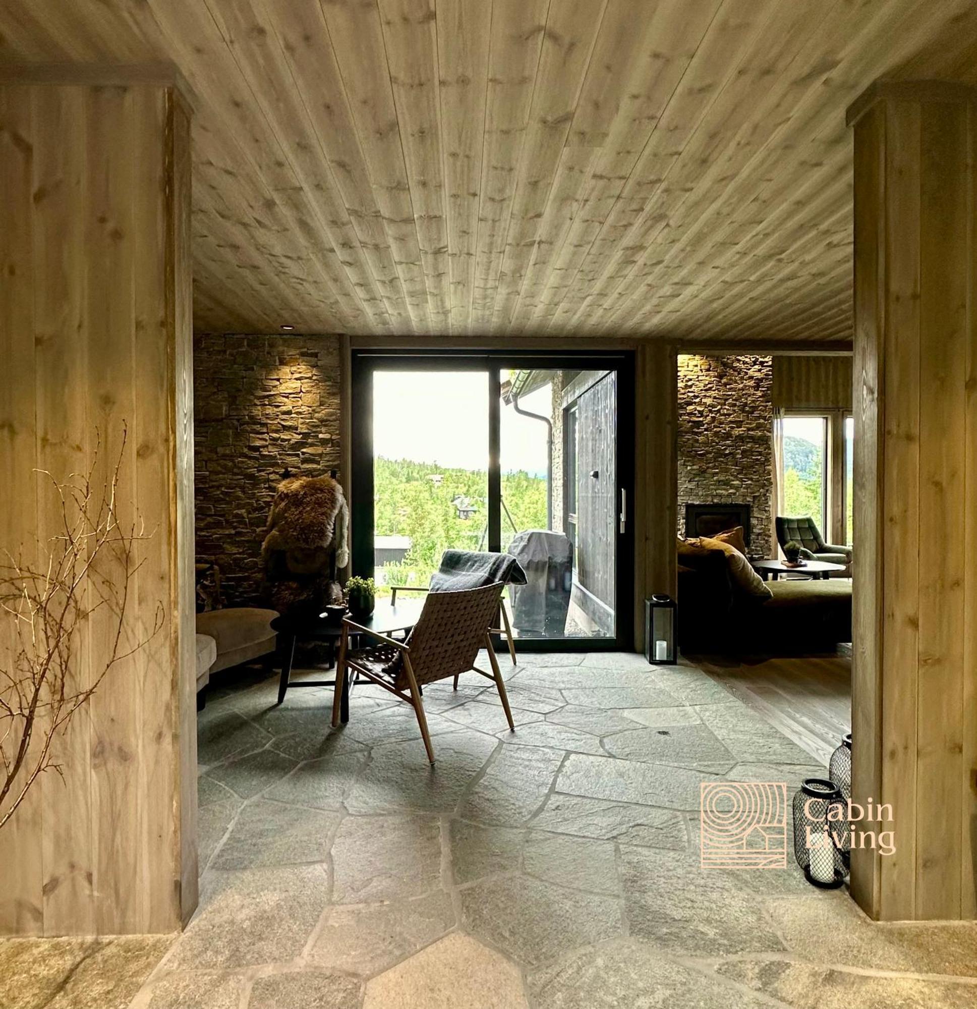 Brand New Cabin On The Sunny Side Of Gaustatoppen With A Great View Tuddal Esterno foto